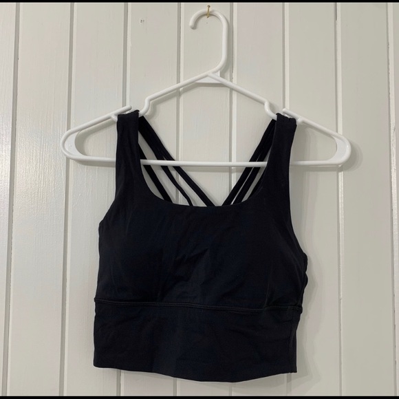 NWT Black Sports Bra - Picture 1 of 4